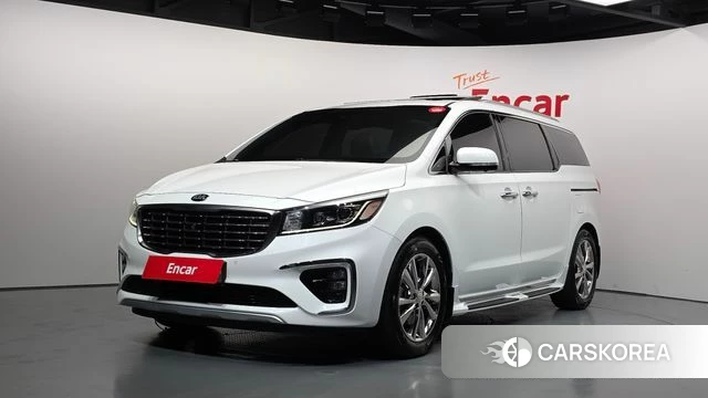 Kia The New Carnival 2018 Белый из Кореи