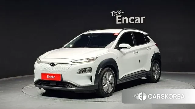 Hyundai Kona Electric 2020 Белый из Кореи