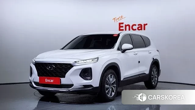 Hyundai Santa Fe TM 2018 Белый из Кореи