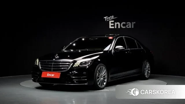 Mercedes-Benz S-Class W222 2018 Черный из Кореи