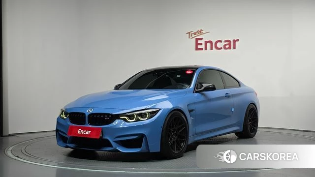 BMW M4 (F82) 2019 Небесно-голубой из Кореи