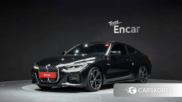 BMW 4 Series (G22) 2022 Черный из Кореи