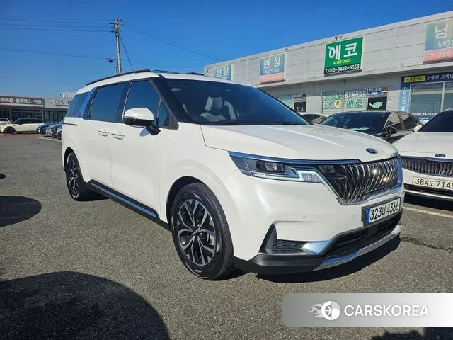 Kia Carnival 4th generation 2021 Белый из Кореи