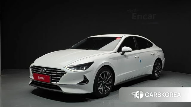 Hyundai Sonata Hybrid (DN8) 2022 Белый из Кореи