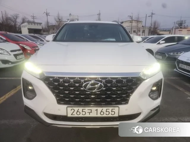Hyundai Santa Fe TM 2019 Белый из Кореи