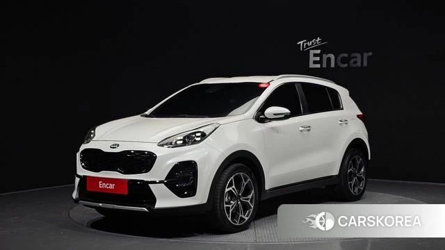 Kia Sportage The Bold 2018 Белый из Кореи