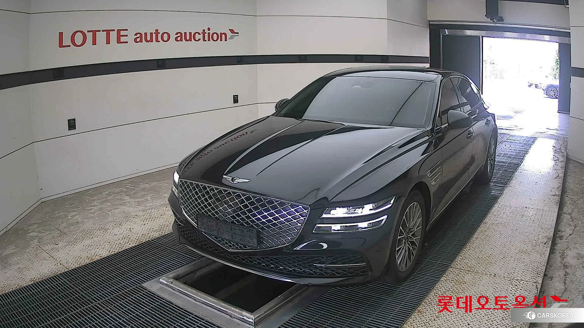 Hyundai G80 2022 Черный из Кореи