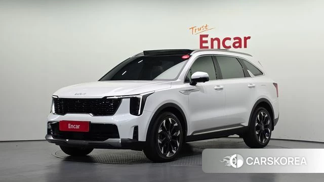 Kia The New Sorento 4th Generation 2024 Белый из Кореи