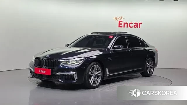 BMW 7 Series (G11) 2018 Черный из Кореи