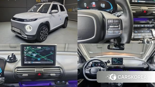 Hyundai Casper 2022 Белый из Кореи