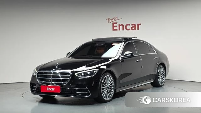 Mercedes-Benz S-Class W223 2023 Черный из Кореи