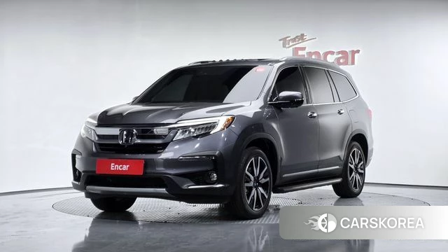 Honda Pilot 3rd generation 2022 Серый из Кореи