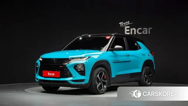 Chevrolet (GM Daewoo) Trailblazer 2021 Синий из Кореи