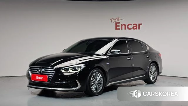 Hyundai Grandeur IG Hybrid 2019 Черный из Кореи