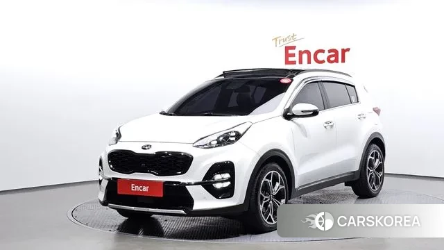 Kia Sportage The Bold 2018 Белый из Кореи