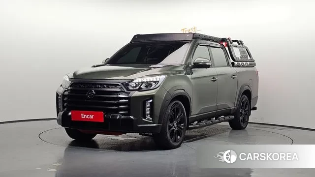 Ssangyong The New Rexton Sports Cannes 2022 Темно-зеленый из Кореи