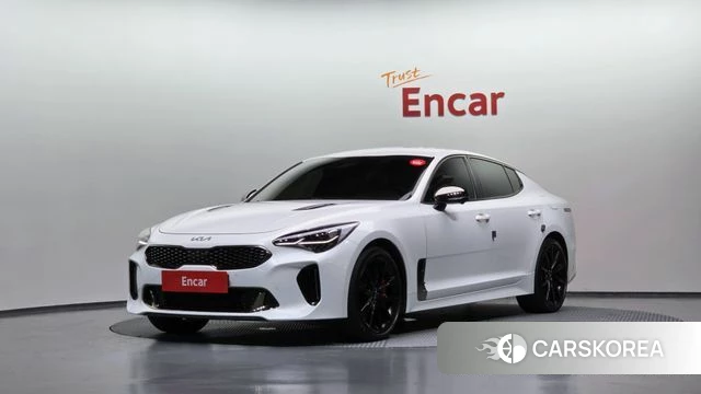 Kia Stinger Meister 2021 Белый из Кореи