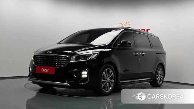 Kia The New Carnival 2018 Черный из Кореи