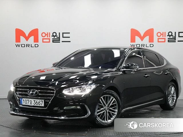 Hyundai Grandeur IG 2018 Черный из Кореи