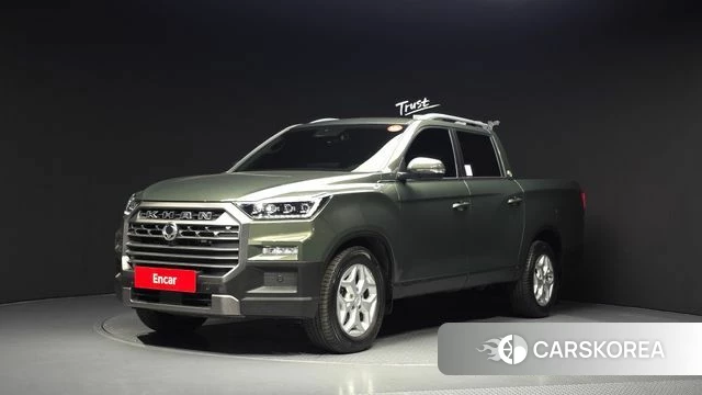 Ssangyong The New Rexton Sports Cannes 2024 Зеленый из Кореи