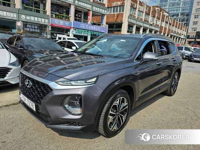 Hyundai Santa Fe TM 2018 Серый из Кореи