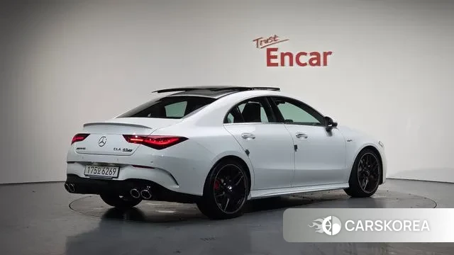 Mercedes-Benz CLA-Class C118 2025 Белый из Кореи