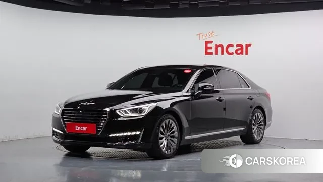 Genesis EQ900 2018 Черный из Кореи