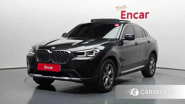 BMW X4 (G02) 2022 Серый из Кореи