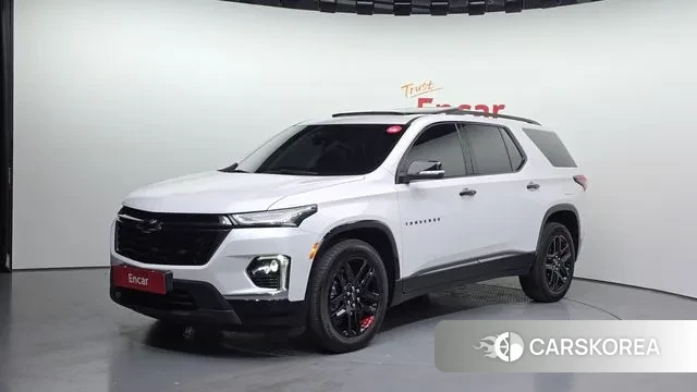 Chevrolet (GM Daewoo) Traverse 2023 Белый из Кореи