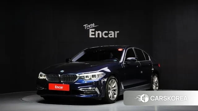 BMW 5 Series (G30) 2019 Синий из Кореи
