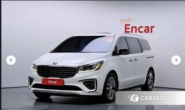 Kia The New Carnival 2018 Белый из Кореи