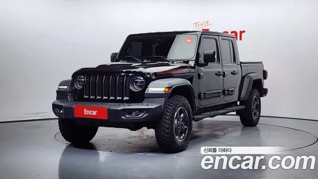 Jeep Gladiator (JT) 2021 Черный из Кореи