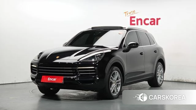 Porsche Cayenne (PO536) 2019 Черный из Кореи