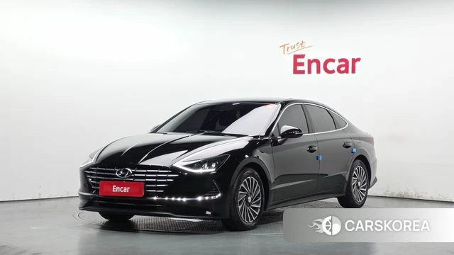 Hyundai Sonata Hybrid (DN8) 2022 Черный из Кореи