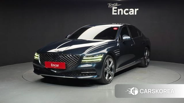 Genesis G80 (RG3) 2021 Синий нефрит из Кореи