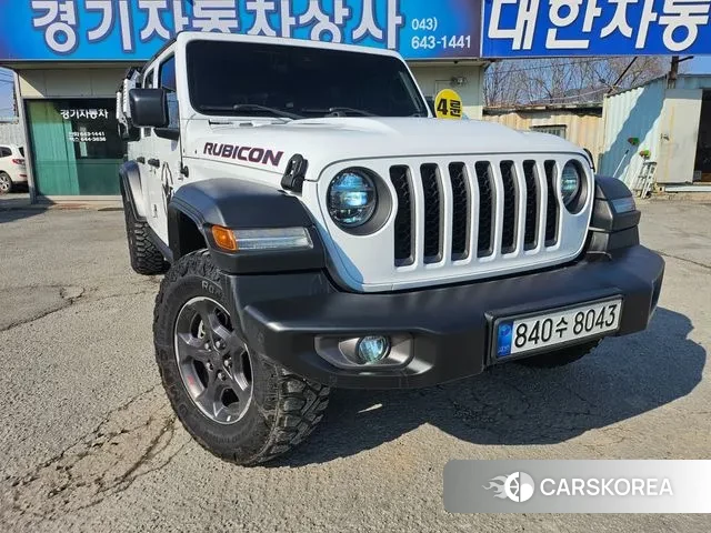 Jeep Gladiator (JT) 2021 Белый из Кореи