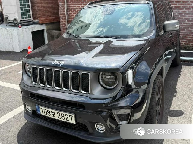 Jeep Renegade 2021 Черный из Кореи