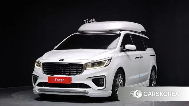 Kia The New Carnival 2018 Белый из Кореи
