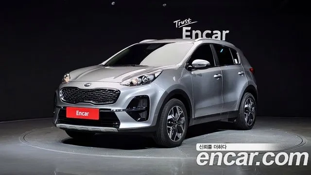 Kia Sportage The Bold 2021 Серый из Кореи