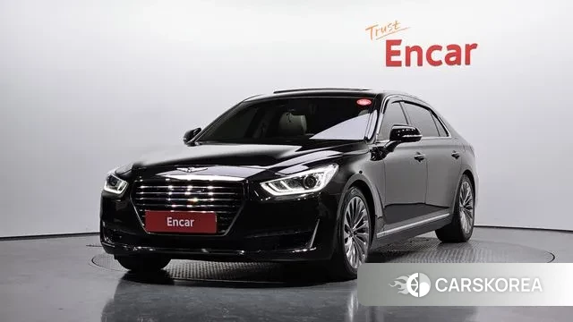 Genesis EQ900 2018 Черный из Кореи