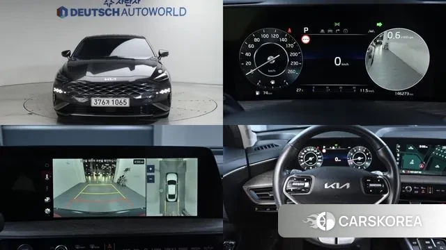 Kia K8 2021 Серый из Кореи