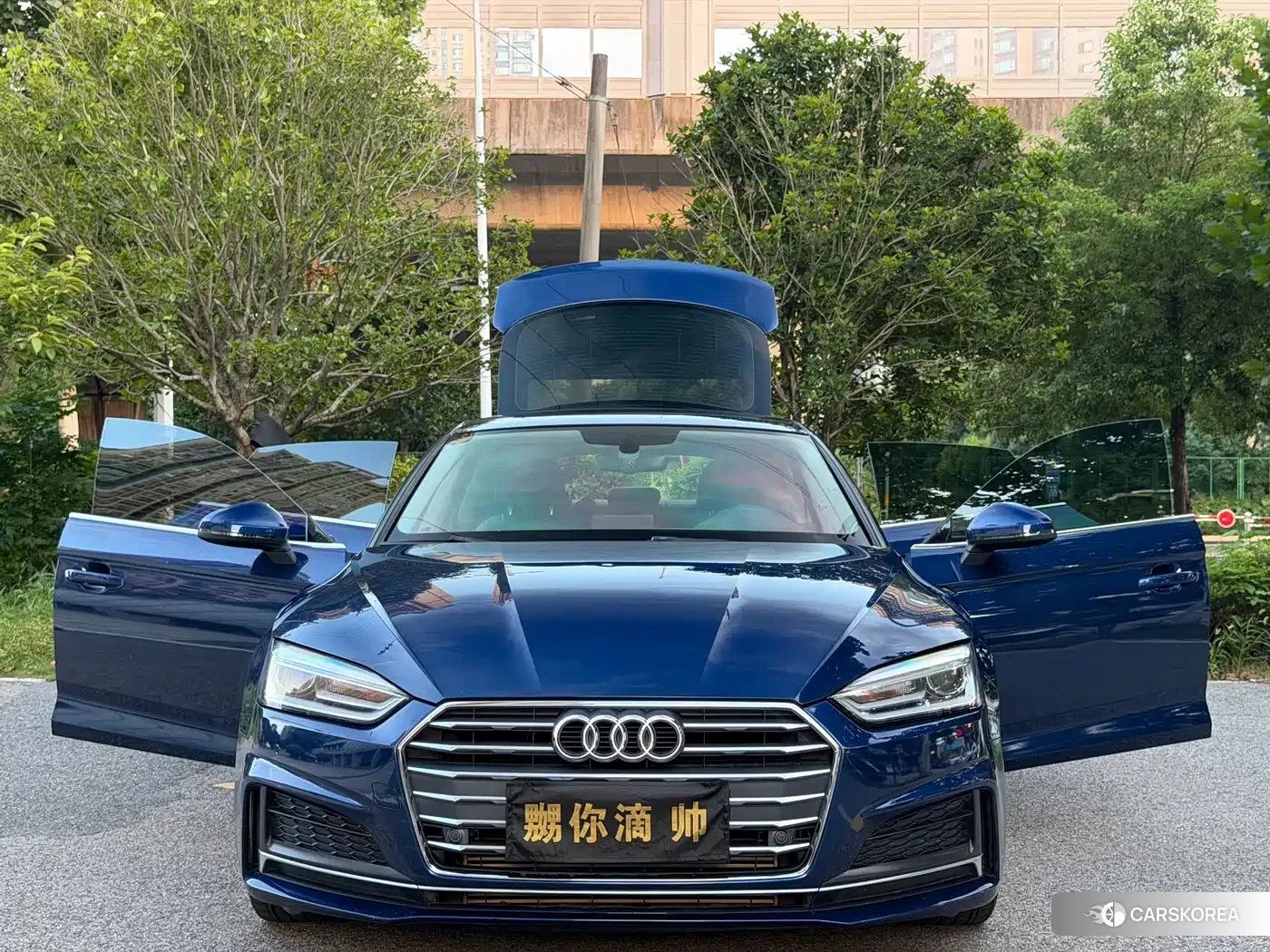 Audi A5 2018 Синий из Китая