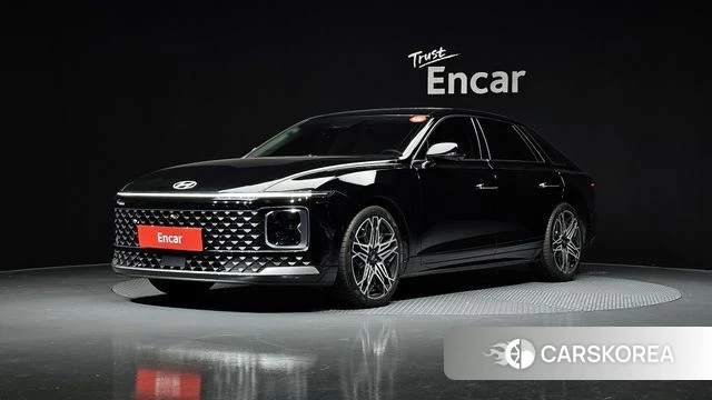 Hyundai Grandeur Hybrid (GN7) 2023 Черный из Кореи