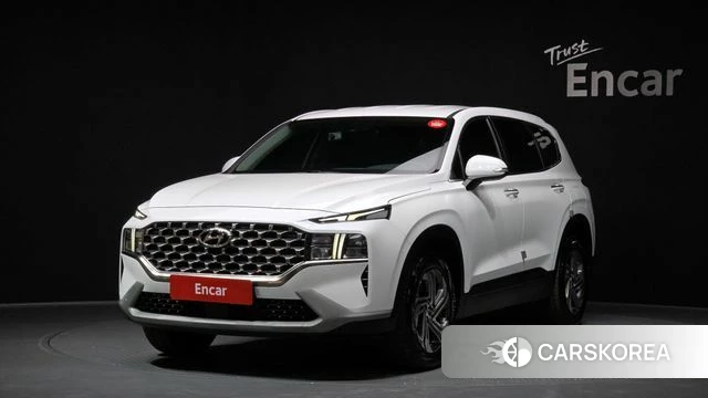 Hyundai The New Santa Fe 2022 Белый из Кореи