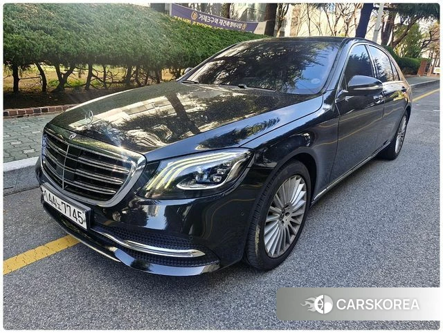 Mercedes-Benz S-Class W222 2019 Черный из Кореи