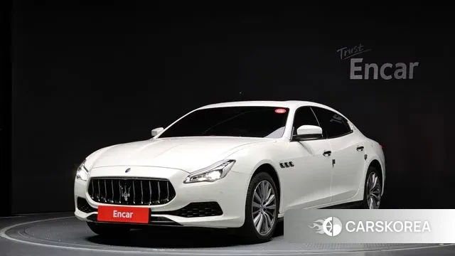 Maserati Quattroporte 2018 Белый из Кореи