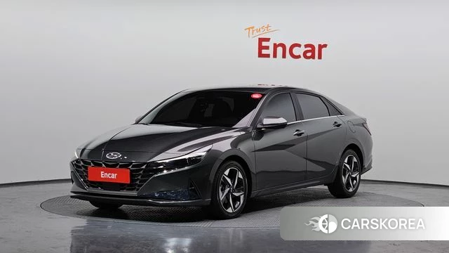 Hyundai Avante (CN7) 2022 Серый из Кореи