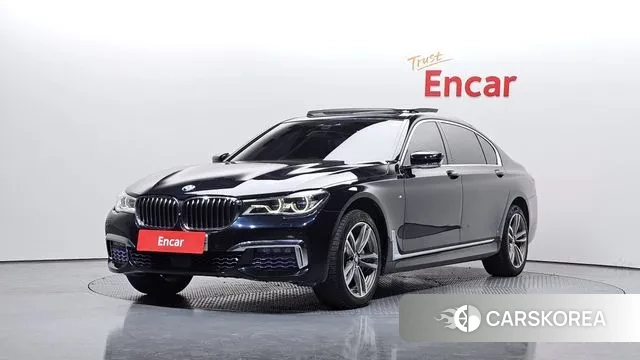 BMW 7 Series (G11) 2018 Черный из Кореи