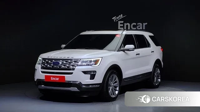 Ford Explorer 2018 Белый из Кореи