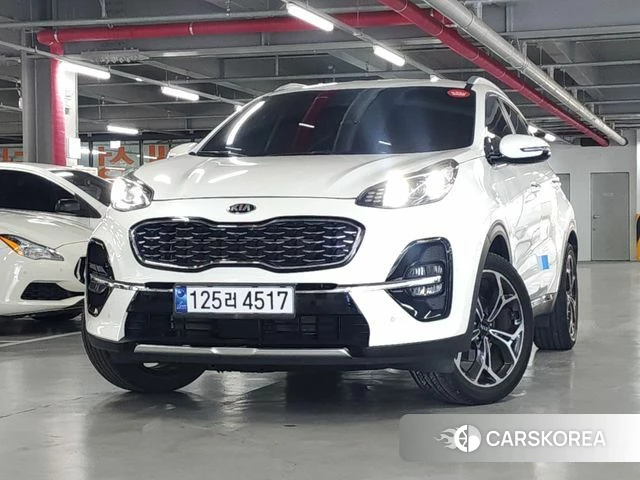 Kia Sportage The Bold 2020 Белый из Кореи